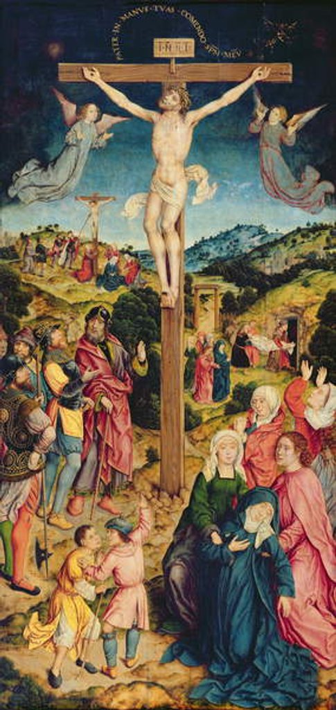 Detail of Christ on the Cross by Goossen van der Weyden