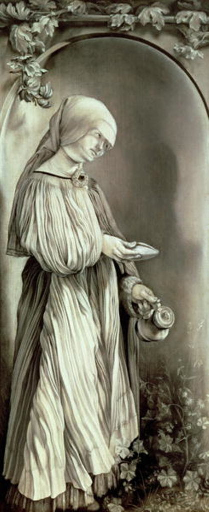 Detail of St. Elizabeth of Hungary 1509 by Matthias Grunewald