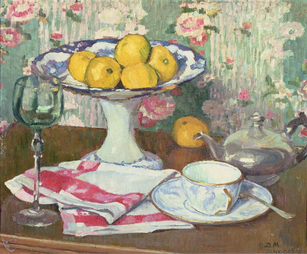 Detail of Still Life with a Fruit Dish, 1905 by Georges Daniel de Monfreid
