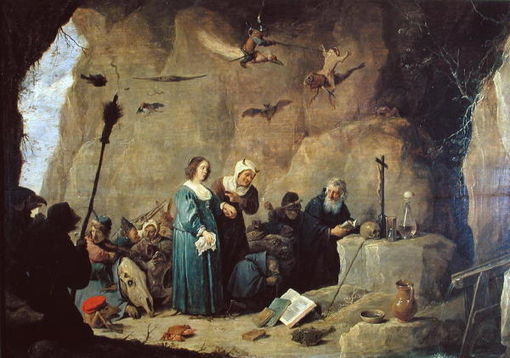 Detail of The Temptation of St. Anthony, 1820 by David the Younger Teniers