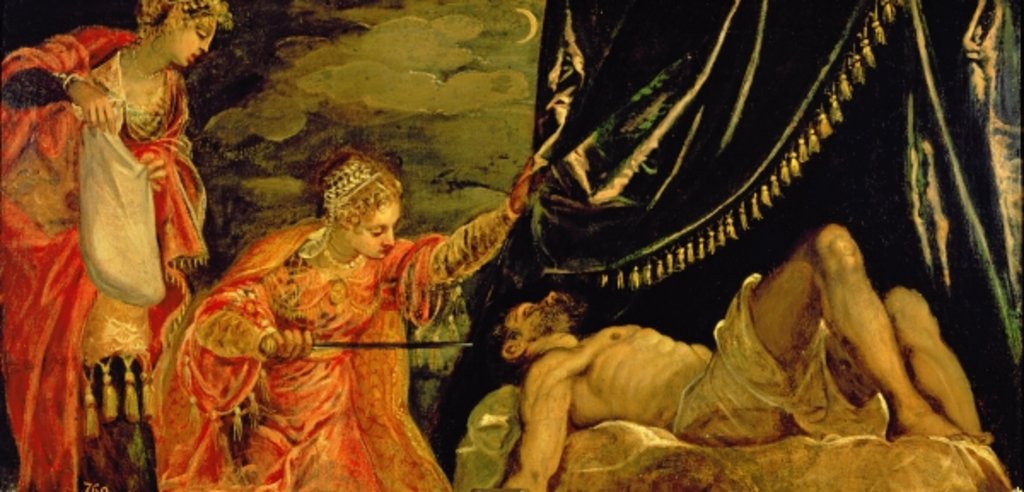 Detail of Judith and Holofernes by Jacopo Robusti Tintoretto