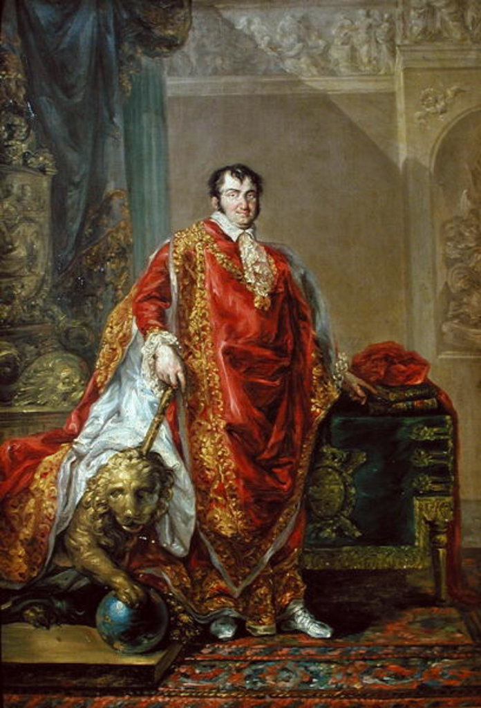 Detail of Portrait of Ferdinand VII 1808-11 by Vicente Lopez y Portana