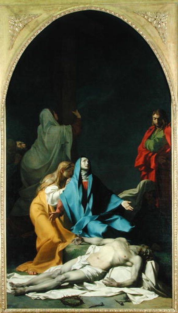 Detail of The Deposition, 1789 by Jean-Baptiste Regnault