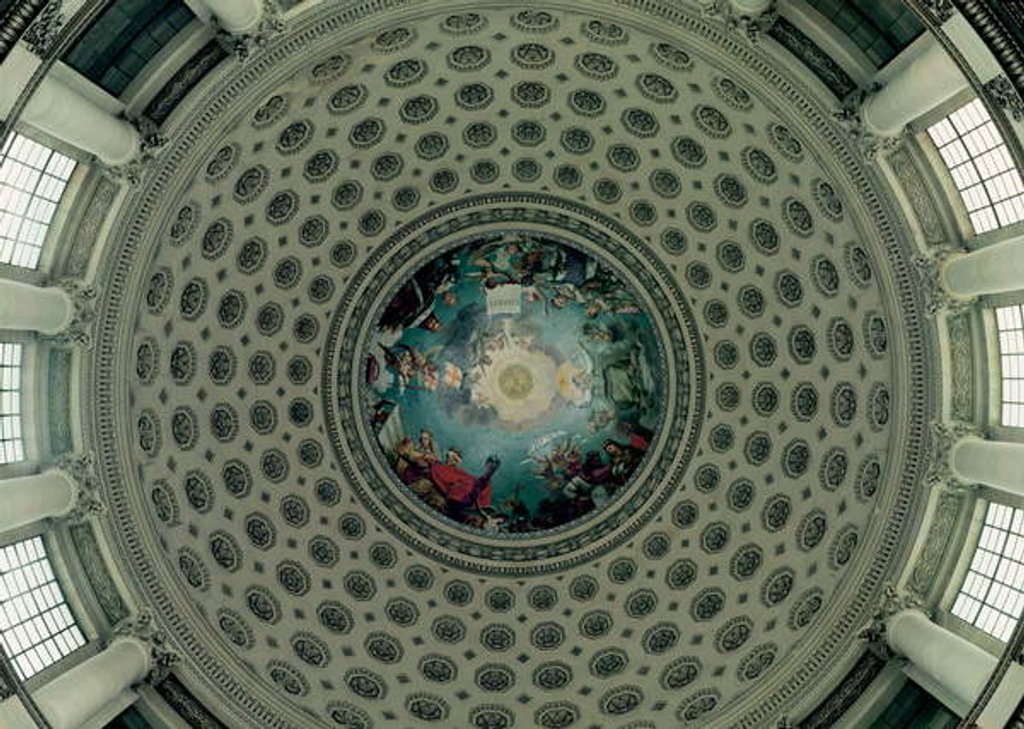 Detail of The Apotheosis of St. Genevieve, detail from the cupola, c.1812 by Baron Antoine Jean Gros