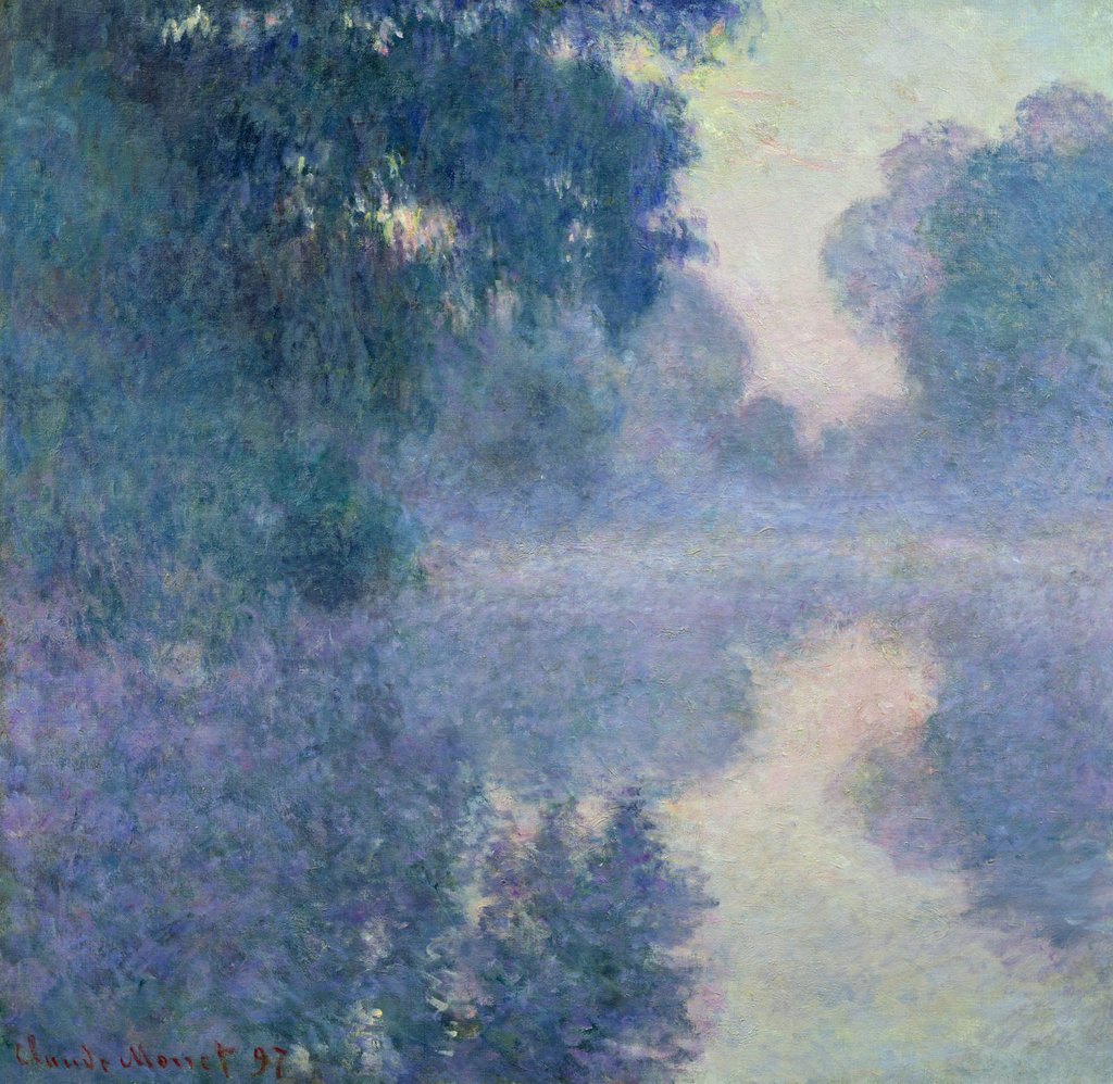 Detail of Branch of the Seine near Giverny, 1897 by Claude Monet