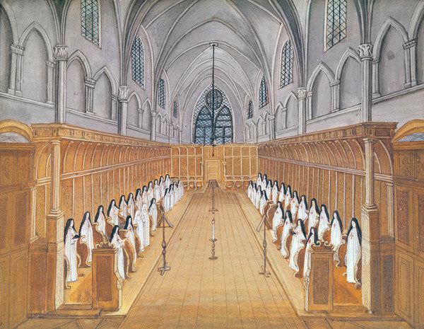Detail of View of the Choir by Louise Madelaine Cochin