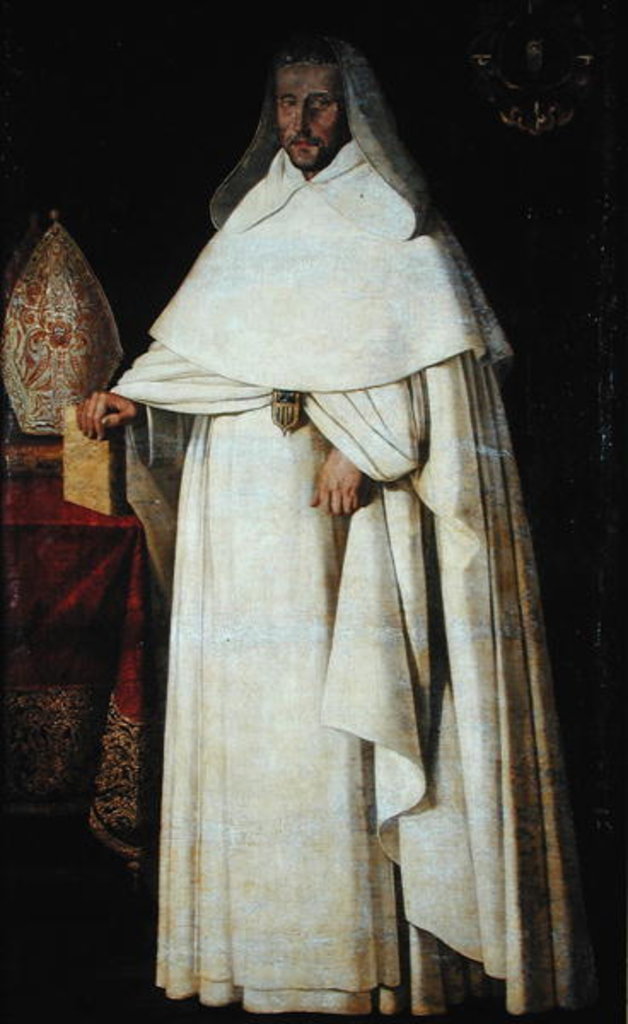 Detail of Portrait of Felipe de Guimaran, 1630-33 by Francisco de Zurbaran