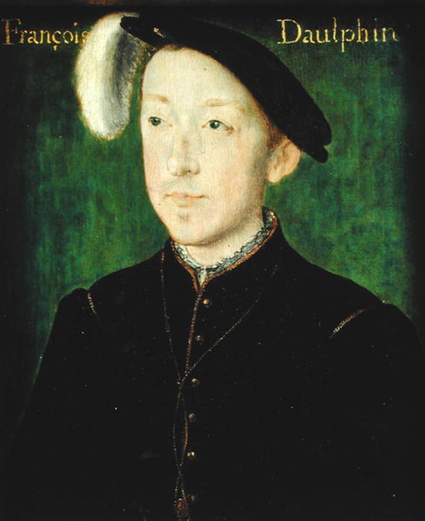 Detail of Portrait of Charles de France Duke of Orleans by Corneille de Lyon
