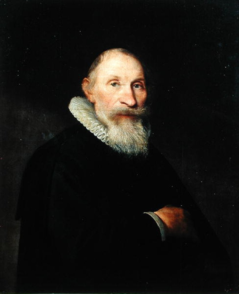 Detail of Portrait presumed to be Duke Georges-Guillaume de Brunswick Lunebourg 1650 by Govaert Flinck