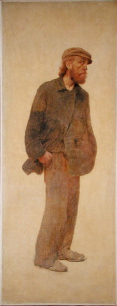 Detail of The Mouthful of Bread, study for 'Charity', 1892-1908 by Fernand Pelez