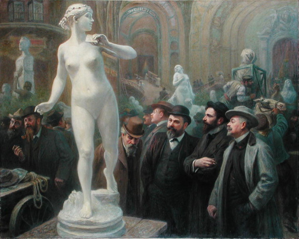 Detail of Portraits of Sculptors by Joseph Belon