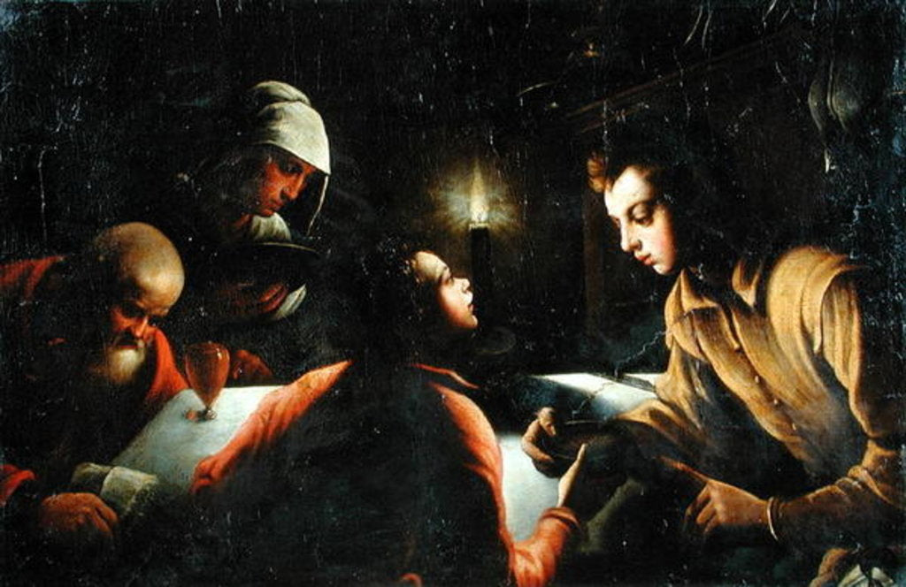 Detail of Esau Selling his Birthright by Jacopo Bassano