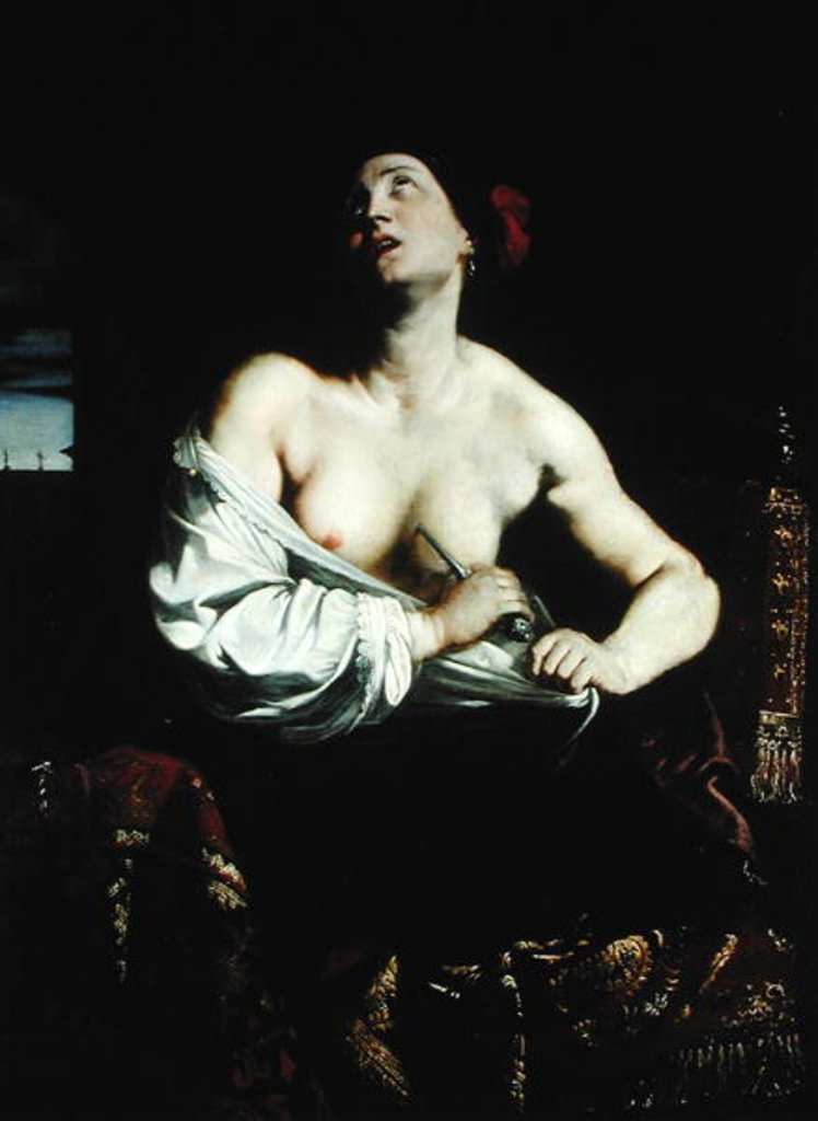 Detail of Lucretia, c.1640 by Massimo Stanzione