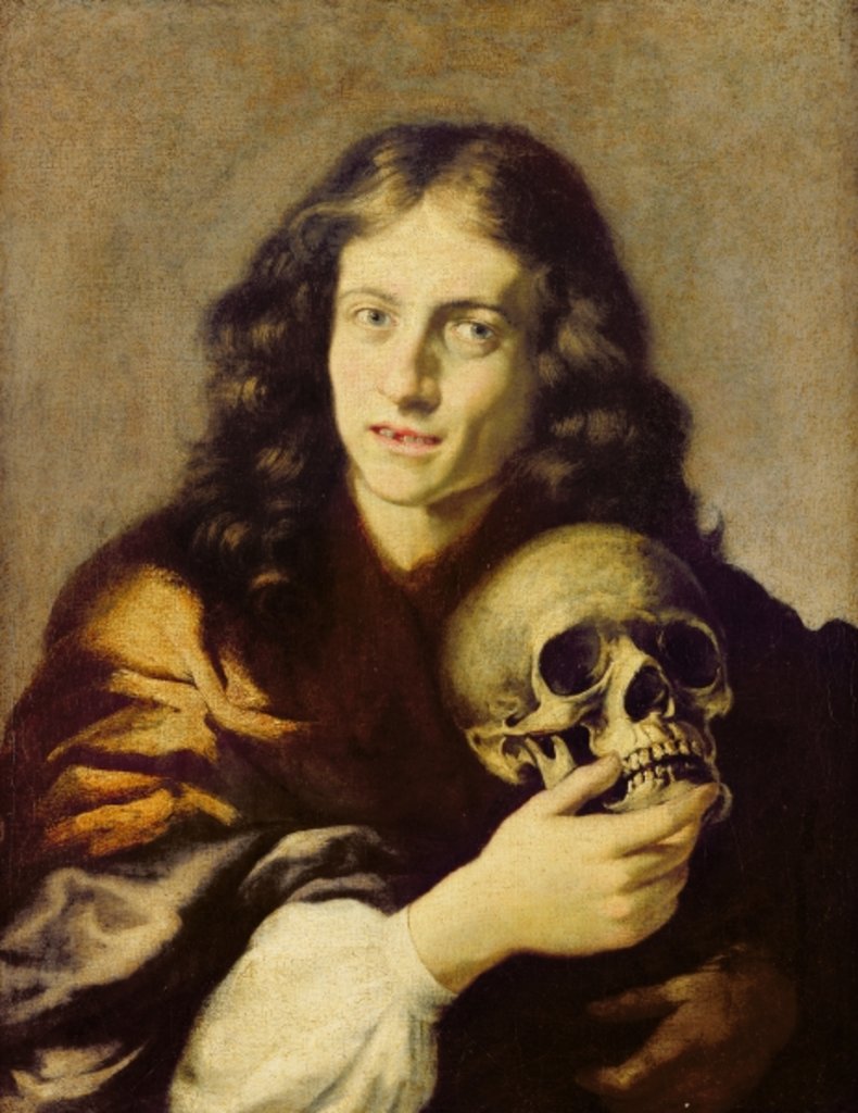 Detail of Portrait of a Man by Italian School