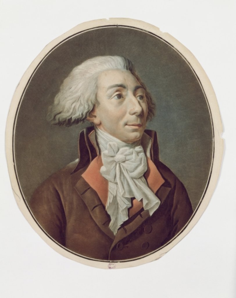 Detail of Louis-Michel Le Peletier de Saint-Fargeau 1792 by Jean Francois Garneray