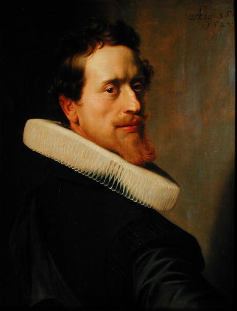 Detail of Self Portrait Aged 36, 1627 by Nicolaes Pickenoy Pickenoy