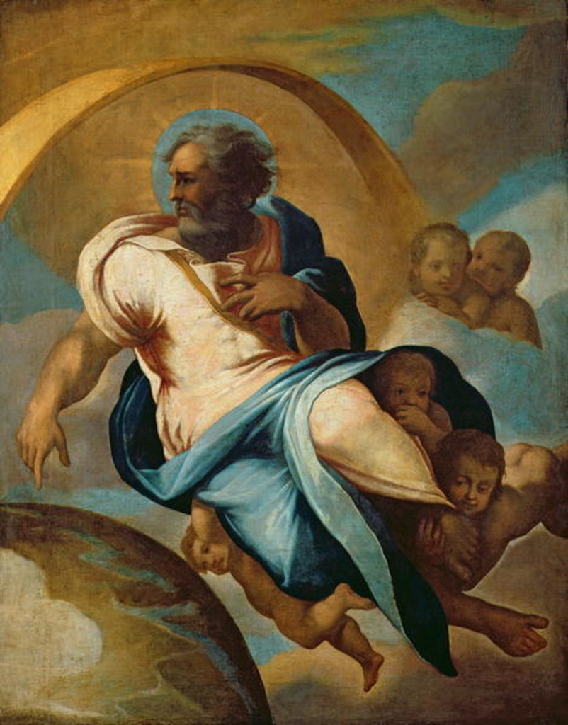 Detail of The Creation of the World by Eustache Le Sueur