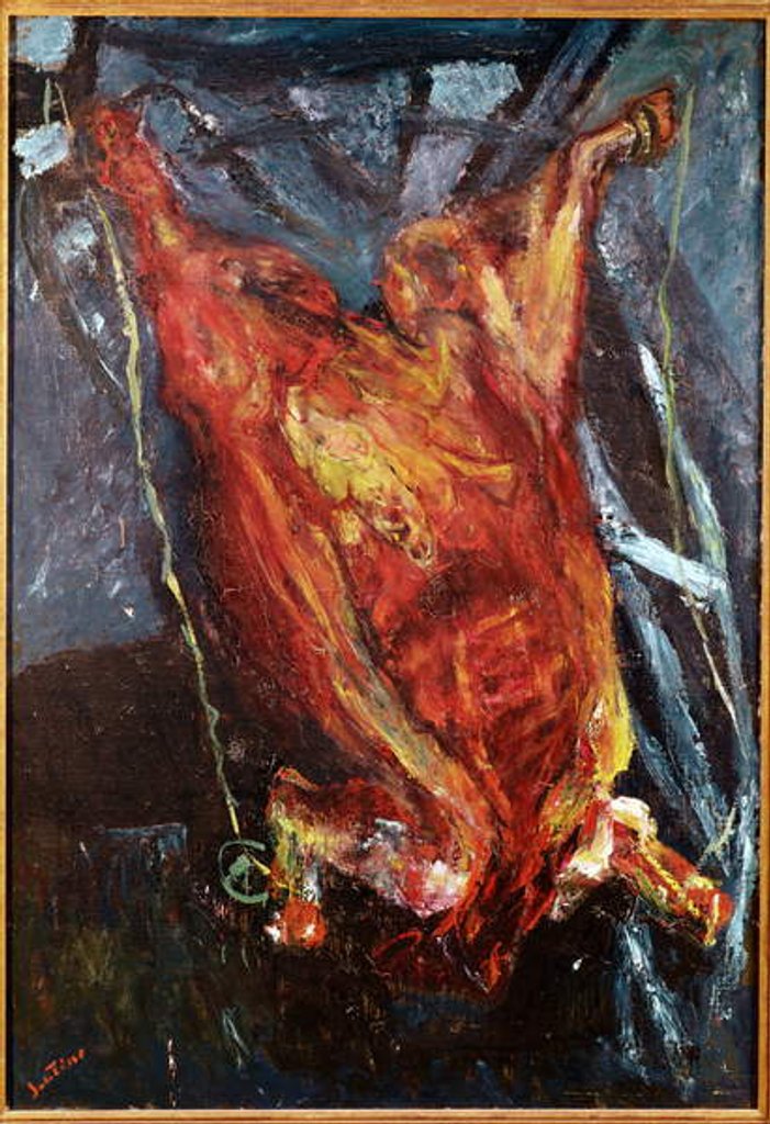 Detail of The Side of Beef, 1925 by Chaim Soutine