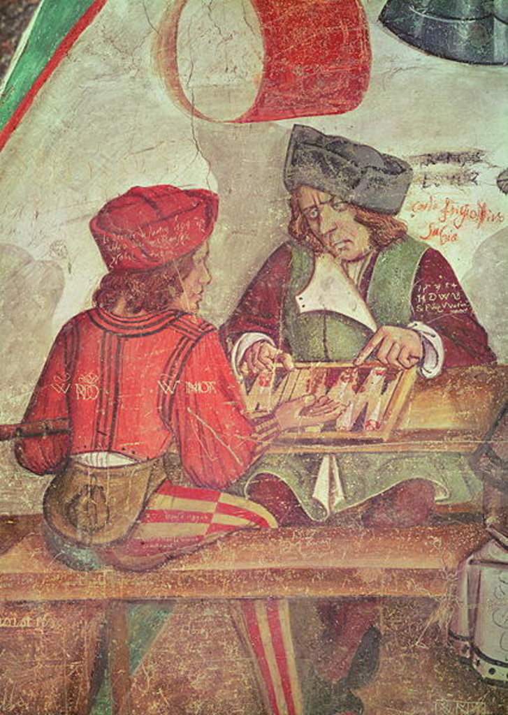 Detail of Interior of an Inn by Italian School