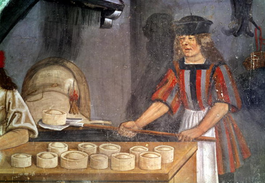 Detail of The Baker by Italian School