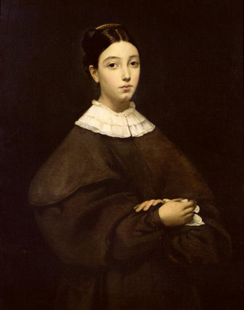 Detail of Aline Chasseriau 1835 by Theodore Chasseriau