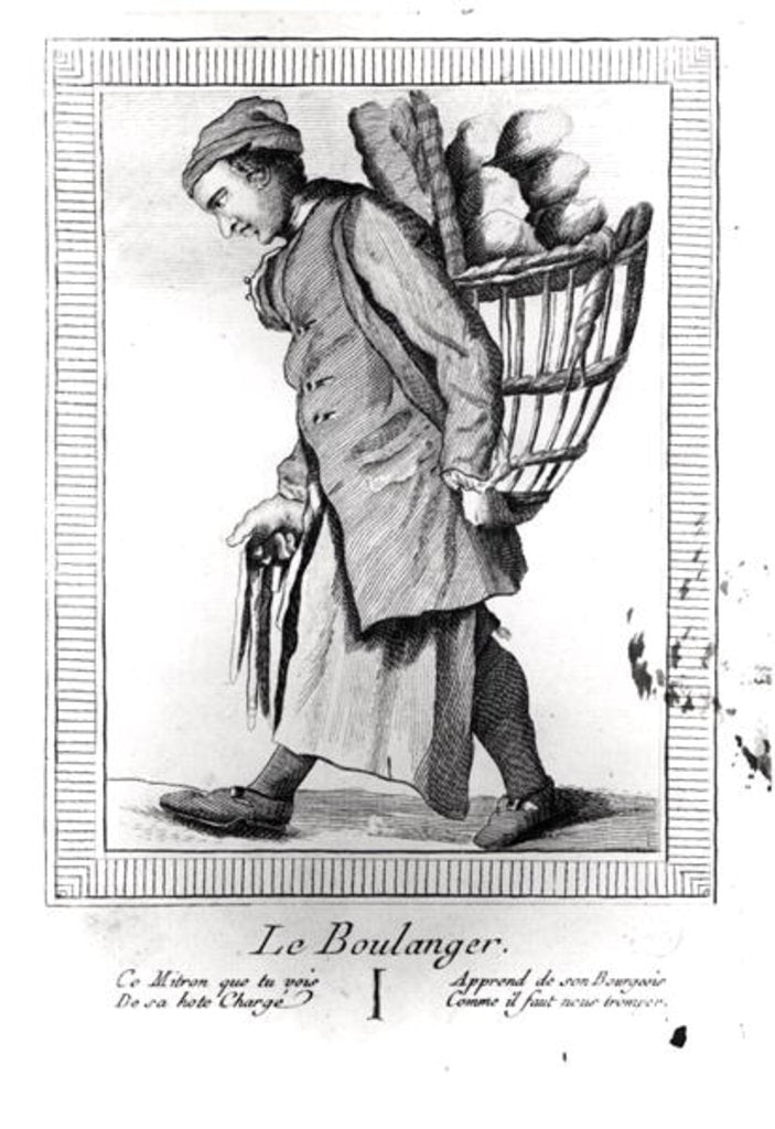 Detail of The Baker by French School