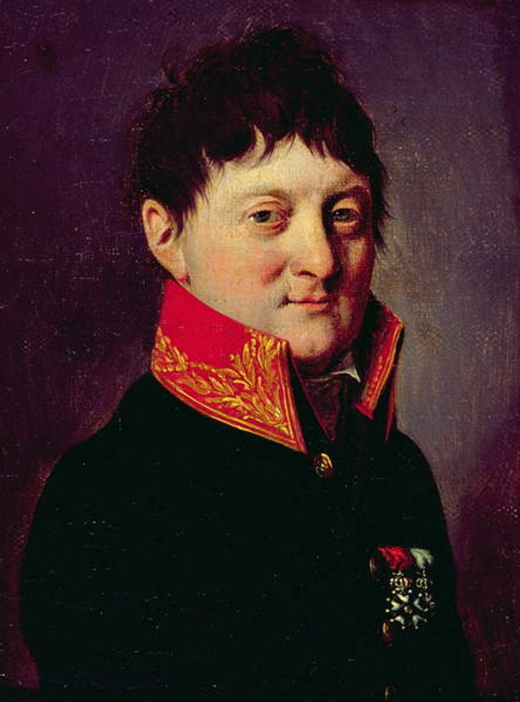 Detail of Portrait of a military surgeon by Louis Leopold Boilly