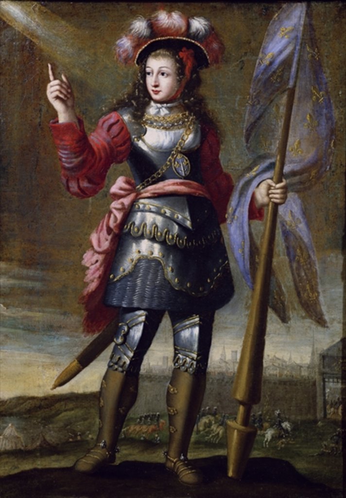 Detail of Joan of Arc Before Orleans by French School