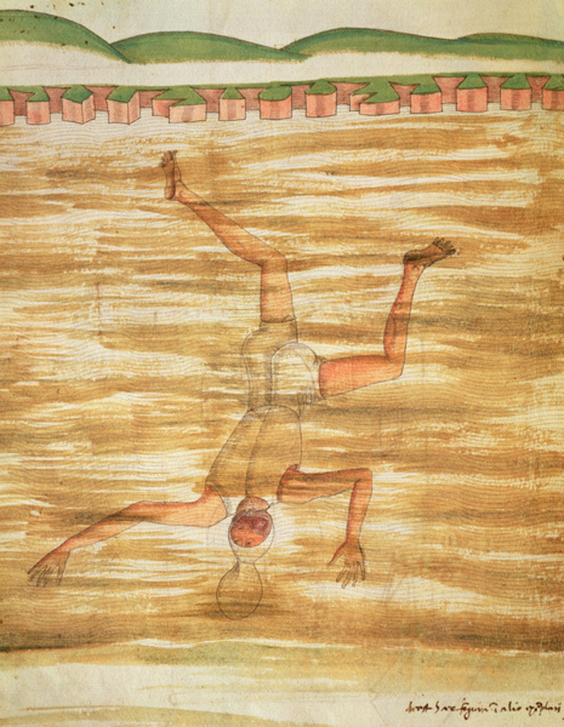 Detail of Deep Sea Diver by Mariano di Jacopo