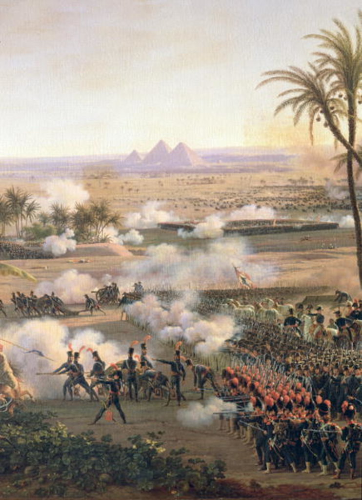 Detail of Battle of the Pyramids, 21st July 1798, 1806 by Louis Lejeune