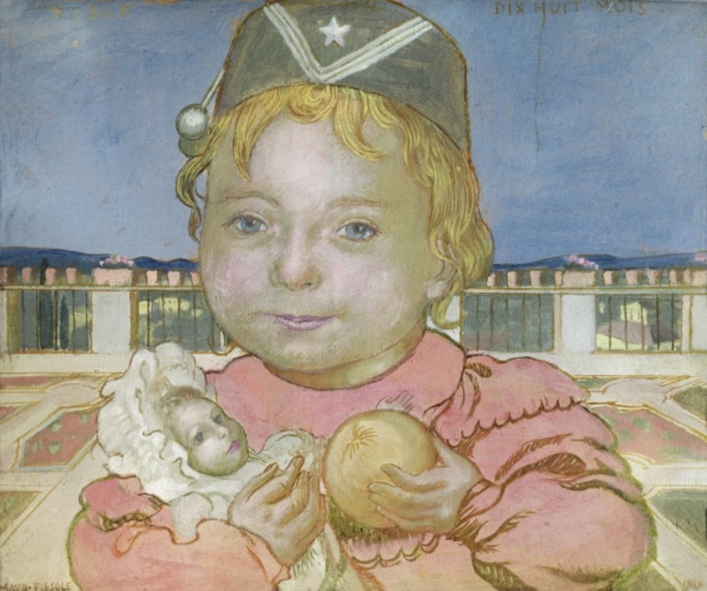 Detail of Noelle at Fiesole, 1898 by Maurice Denis