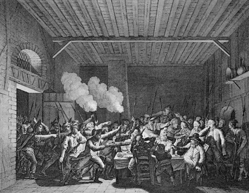 Detail of The Arrest of Louis XVI at Varennes, 22nd June 1791 by French School