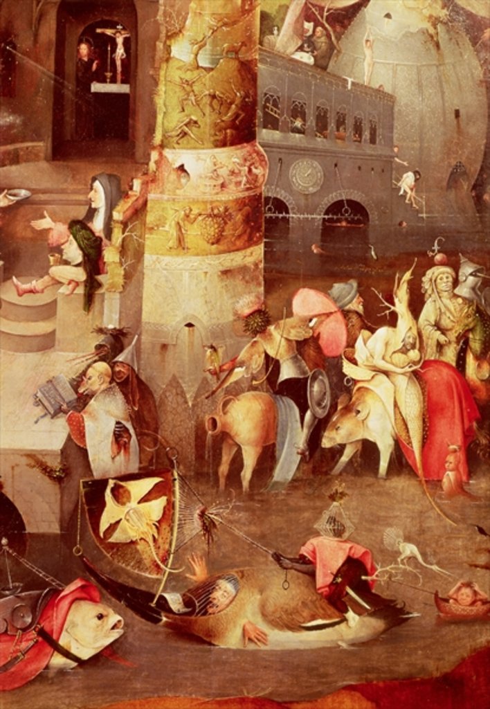 Detail of Triptych of the Temptation of St. Anthony, 1505-06 by Hieronymus Bosch