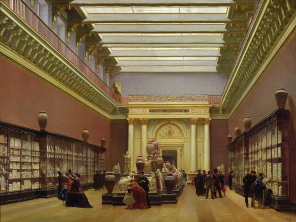 Detail of La Galerie Campana, 1866 by Charles Giraud