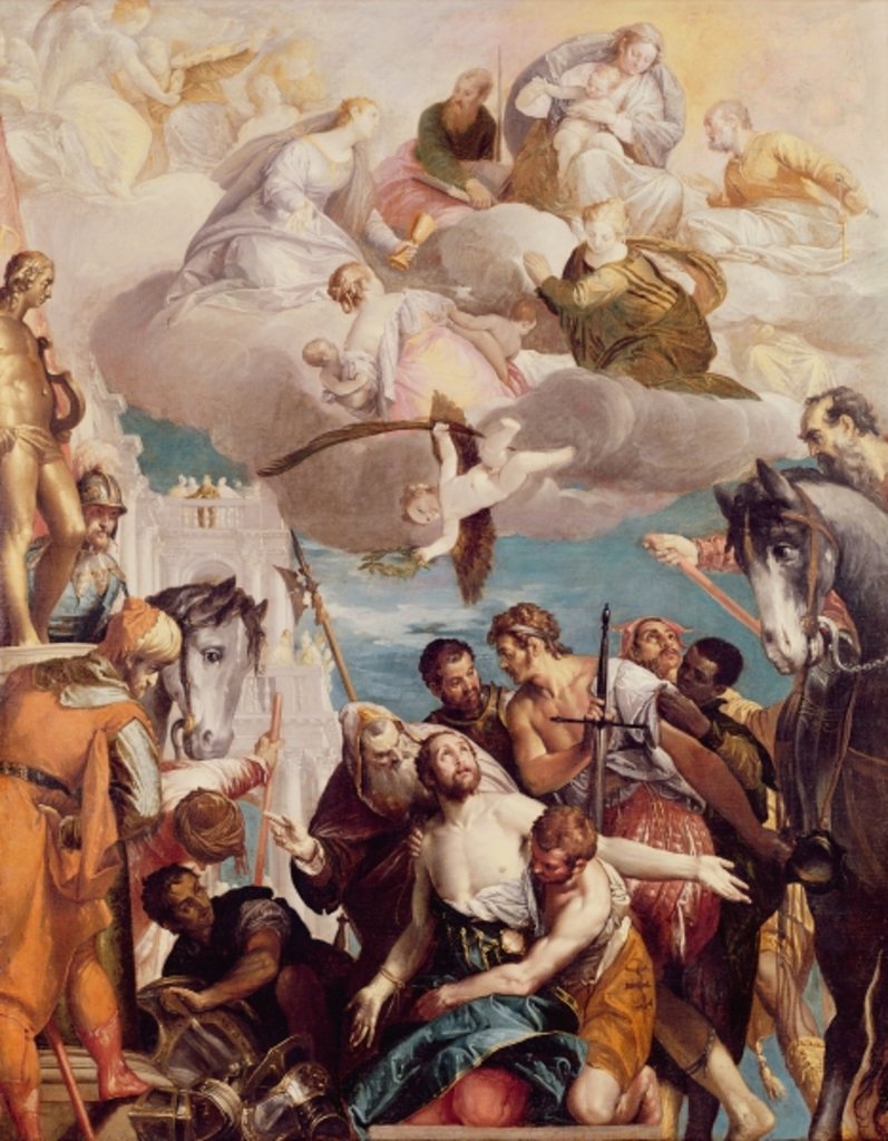 Detail of The Martyrdom of St. George by Veronese