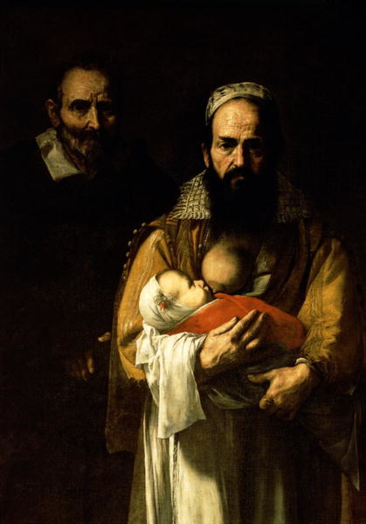 Detail of The Bearded Woman Breastfeeding, 1631 by Jusepe de Ribera