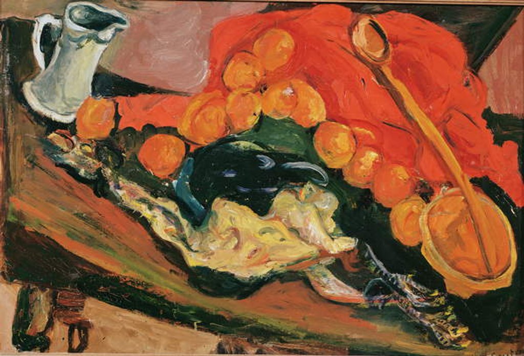 Detail of Still Life with a Turkey, 1926 by Chaim Soutine