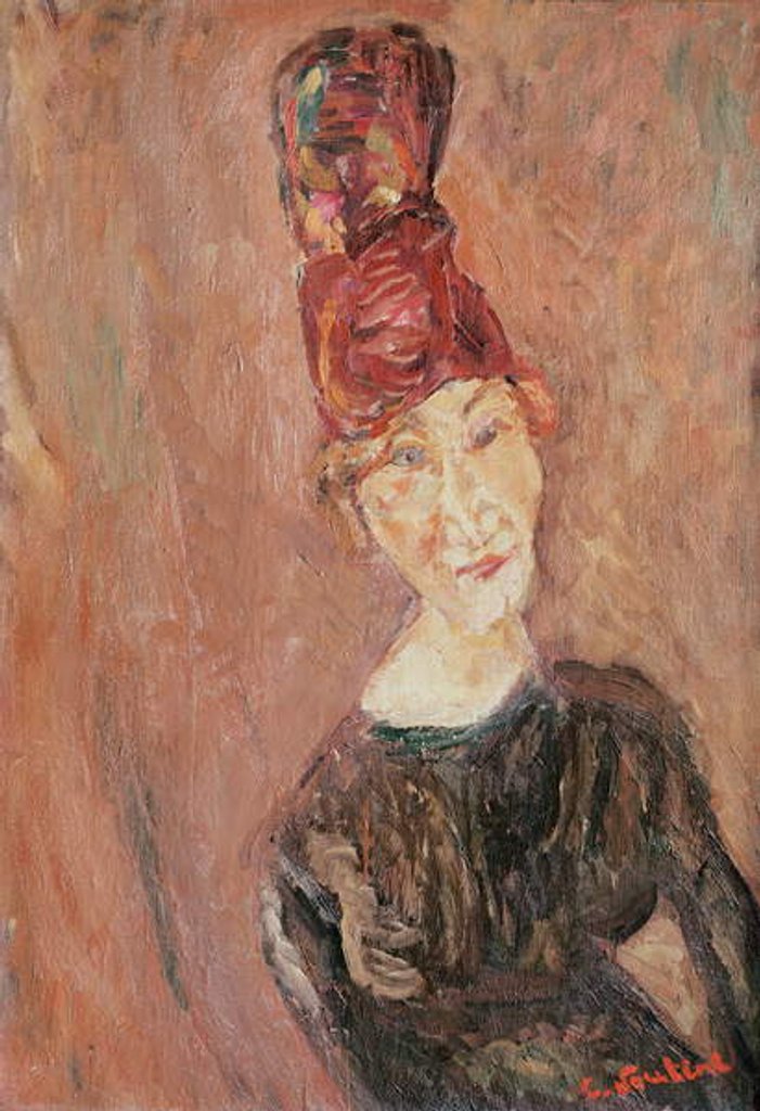 Detail of Woman with a Hat, 1926 by Chaim Soutine