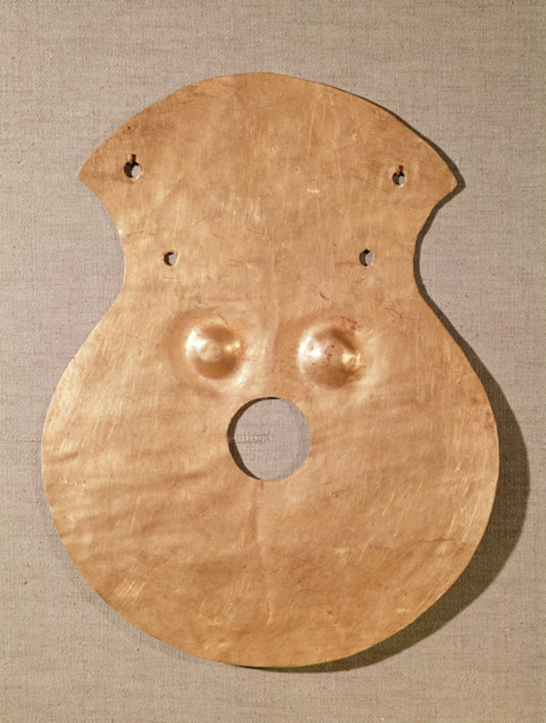 Detail of Violin shaped idol, from Moigrad, 2500-2000 BC by Prehistoric Prehistoric