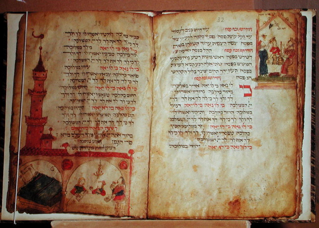 Detail of Haggadah for the Eve of Passover by German School