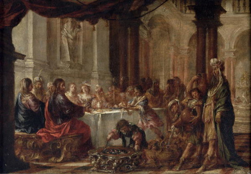 Detail of The Marriage at Cana, 1660 by Juan de Valdes Leal