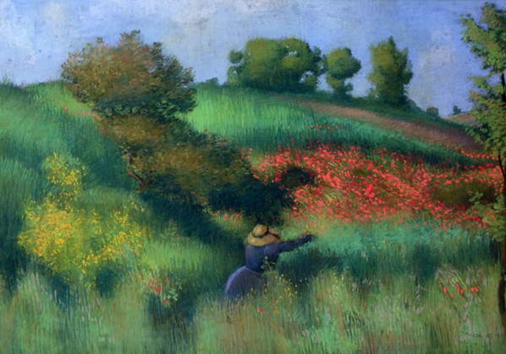 Detail of Flowering Landscape by Aristide Maillol