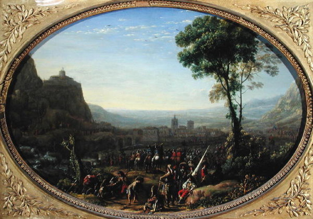 Detail of The Pass of Susa Taken by Louis XIII in 1629 by Claude Lorrain (1600-82)