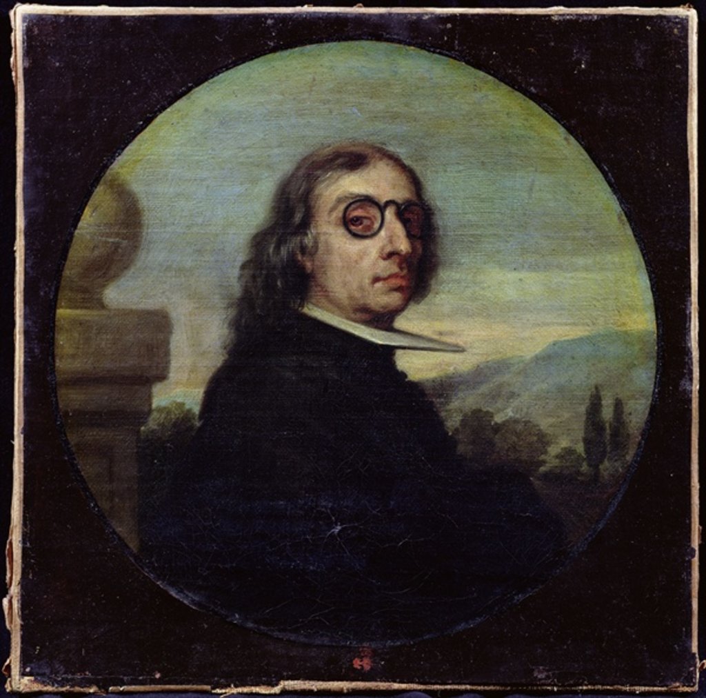 Detail of Portrait of a Man by Spanish School