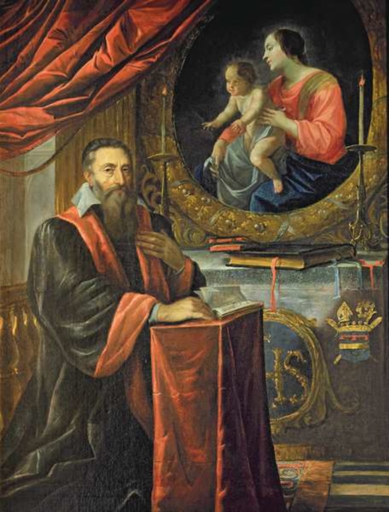 Detail of Portrait of Guillaume de Vair by Frans II Pourbus