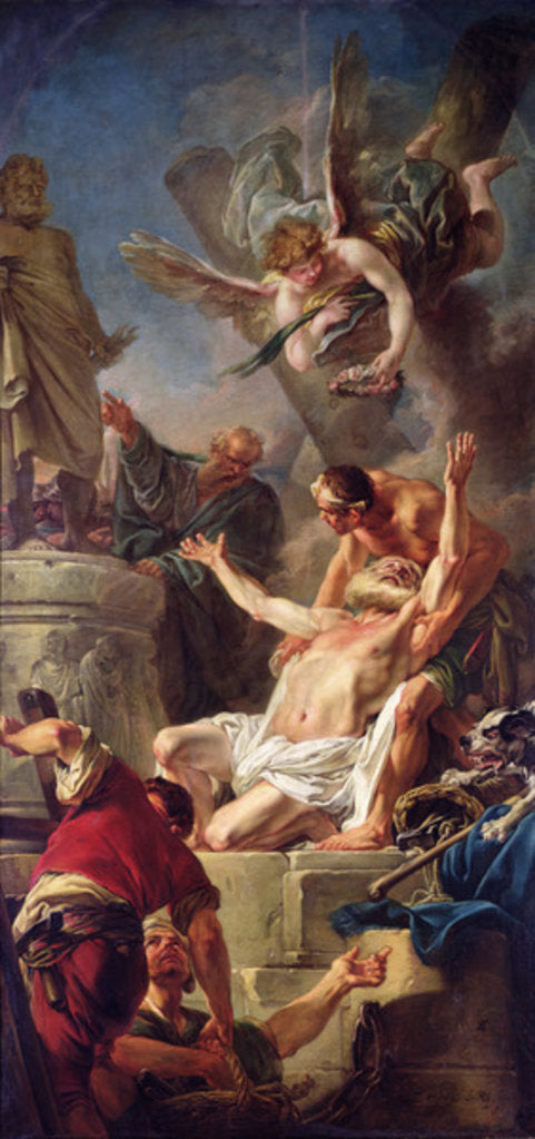Detail of The Martyrdom of St. Andrew, 1758 by Jean Baptiste Deshays de Colleville