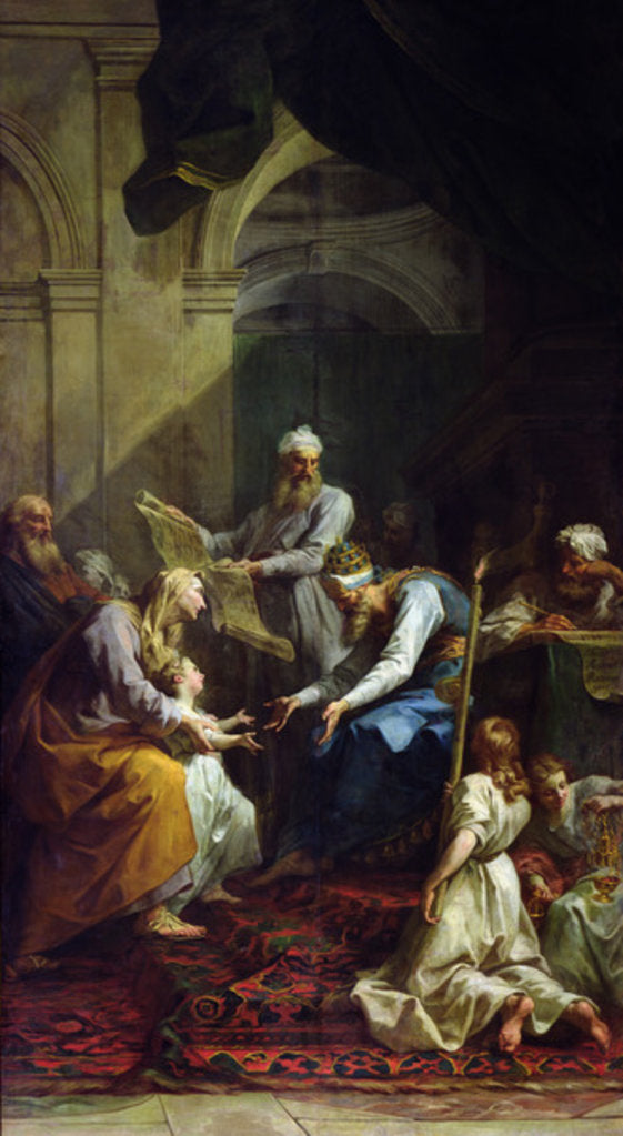 Detail of Presentation of the Virgin in the Temple, 1735 by Jean II Restout