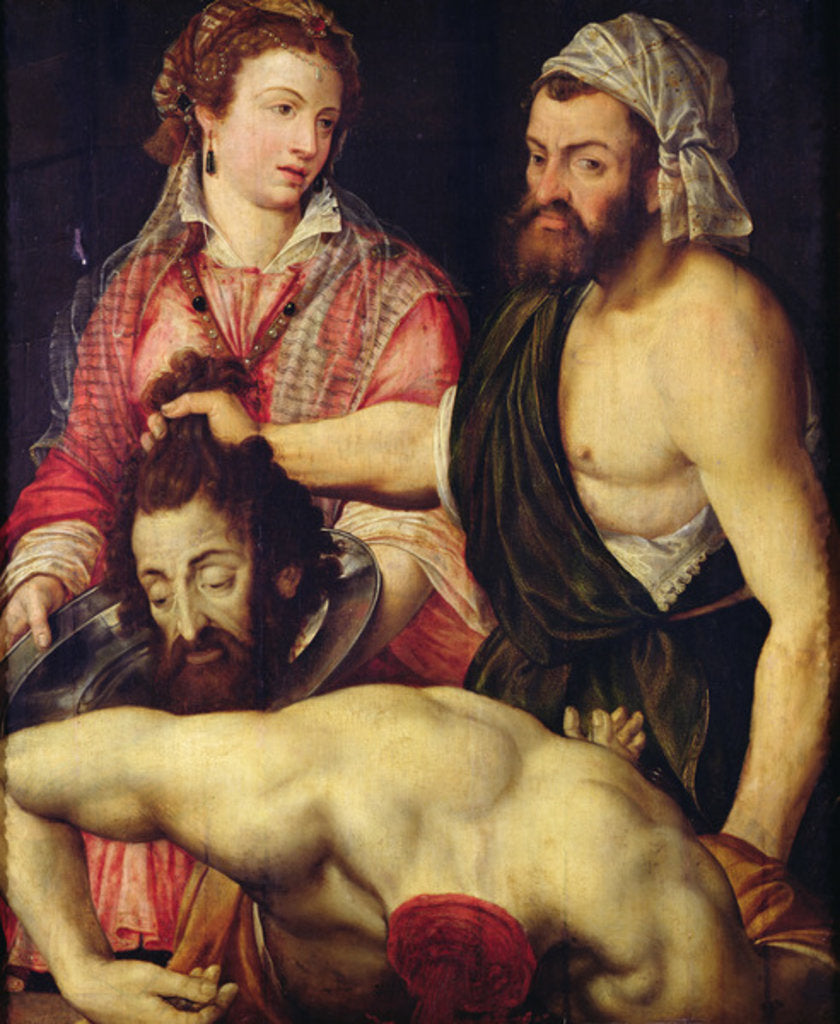 Detail of The Beheading of St. John the Baptist by Italian School