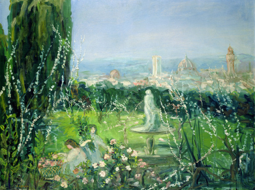 Detail of View of Florence, c.1909 by Pierre Laprade