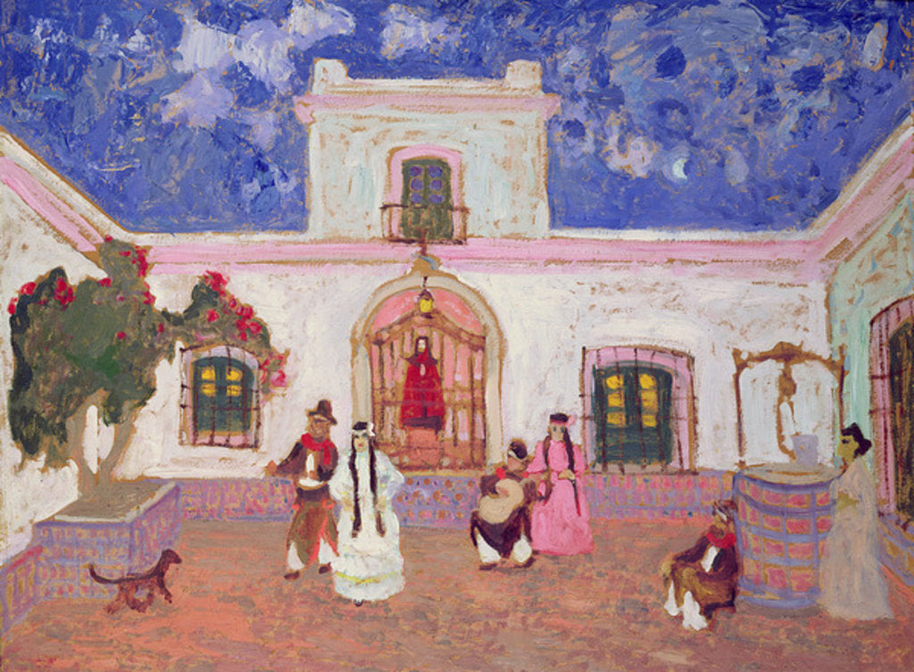 Detail of Creole Dance, before 1927 by Pedro Figari